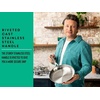 image:imageTFal x Jamie Oliver Nonstick Coated Stainless Steel Pan 11Inch Induction Compatible Oven Safe up to 500F Chefs Stainless Steel Skillet Frying Pan SilverStainless Steel