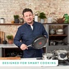 image:imageTFal x Jamie Oliver Nonstick Coated Stainless Steel Pan 11Inch Induction Compatible Oven Safe up to 500F Chefs Stainless Steel Skillet Frying Pan SilverNonstick Stainless Steel