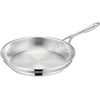 image:imageTFal x Jamie Oliver Nonstick Coated Stainless Steel Pan 11Inch Induction Compatible Oven Safe up to 500F Chefs Stainless Steel Skillet Frying Pan SilverStainless Steel