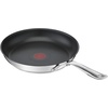 image:imageTFal x Jamie Oliver Nonstick Coated Stainless Steel Pan 11Inch Induction Compatible Oven Safe up to 500F Chefs Stainless Steel Skillet Frying Pan SilverNonstick Stainless Steel