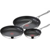 image:imageTFal x Jamie Oliver Nonstick Coated Stainless Steel Pan 11Inch Induction Compatible Oven Safe up to 500F Chefs Stainless Steel Skillet Frying Pan SilverNonstick Stainless Steel