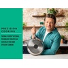 image:imageTFal x Jamie Oliver Nonstick Coated Stainless Steel Pan 11Inch Induction Compatible Oven Safe up to 500F Chefs Stainless Steel Skillet Frying Pan SilverStainless Steel