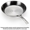 image:imageTfal Performa Stainless Steel Cookware Set 12 Piece Induction Oven Broiler Safe 500F Pots and Pans Dishwasher Safe SilverCast Stainless Steel Handle