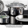 image:imageTfal Performa Stainless Steel Cookware Set 12 Piece Induction Oven Broiler Safe 500F Pots and Pans Dishwasher Safe SilverStainless Steel Handle