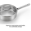 image:imageTfal Performa Stainless Steel Cookware Set 12 Piece Induction Oven Broiler Safe 500F Pots and Pans Dishwasher Safe SilverStainless Steel Handle