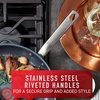 image:imageTfal Platinum Stainless Steel with Nonstick Cookware Set 12 Piece Induction Oven Broiler Safe 500F Pots and Pans Dishwasher Safe Silver