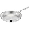 image:imageTFal x Jamie Oliver Nonstick Coated Stainless Steel Pan 11Inch Induction Compatible Oven Safe up to 500F Chefs Stainless Steel Skillet Frying Pan SilverStainless Steel