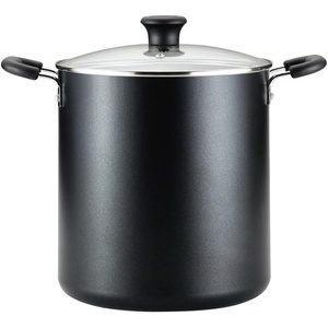 image:imageTfal Specialty Stainless Steel 16Quart Stock Pot with Lid Induction Compatible Soup Pasta Pot DishwasherSafe Oven Safe Up To 350 SilverNonstick