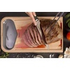 image:imageTefal Ice Force Stainless Steel Bread Knife  20cm  Serrated Edge Long Lasting Performance  K2320414 SilverBlackICE FORCE 5PC SET  WOODEN KNIFE BLOCK