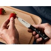 image:imageTefal Ice Force Stainless Steel Bread Knife  20cm  Serrated Edge Long Lasting Performance  K2320414 SilverBlackICE FORCE 5PC SET  WOODEN KNIFE BLOCK