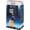 image:imageTefal Ice Force Stainless Steel Bread Knife  20cm  Serrated Edge Long Lasting Performance  K2320414 SilverBlackICE FORCE 5PC SET  WOODEN KNIFE BLOCK