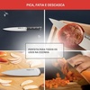 image:imageTefal Ice Force Stainless Steel Bread Knife  20cm  Serrated Edge Long Lasting Performance  K2320414 SilverBlackICE FORCE SLICER KNIFE 20CM