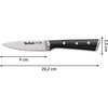 image:imageTefal Ice Force Stainless Steel Bread Knife  20cm  Serrated Edge Long Lasting Performance  K2320414 SilverBlackPeeler 9 cm