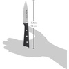 image:imageTefal Ice Force Stainless Steel Bread Knife  20cm  Serrated Edge Long Lasting Performance  K2320414 SilverBlackPeeler 9 cm