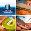 image:imageTefal Ice Force Stainless Steel Bread Knife  20cm  Serrated Edge Long Lasting Performance  K2320414 SilverBlackUtility Knife