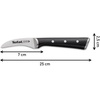 image:imageTefal Ice Force Stainless Steel Bread Knife  20cm  Serrated Edge Long Lasting Performance  K2320414 SilverBlackpeel