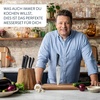 image:imageTefal Jamie Oliver 20cm Bread Knife  German Stainless Steel Serrated Blade for Clean Slicing of Bread Baguettes amp Pastry with Comfortable Handle K2670355Santoku Knife 165cm