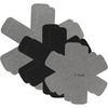 image:imageTfal Premium Pot Pan Cookware Protectors 6Pack for Stacking amp Kitchen Organization 14 16 18 Black and Gray