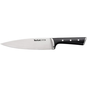image:imageTefal Ice Force Stainless Steel Bread Knife  20cm  Serrated Edge Long Lasting Performance  K2320414 SilverBlackICE FORCE CHEF KNIFE 20CM