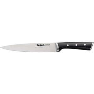 image:imageTefal Ice Force Stainless Steel Bread Knife  20cm  Serrated Edge Long Lasting Performance  K2320414 SilverBlackICE FORCE SLICER KNIFE 20CM