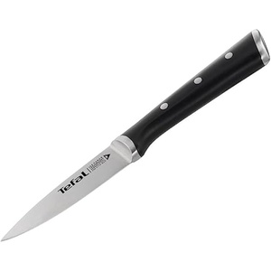 image:imageTefal Ice Force Stainless Steel Bread Knife  20cm  Serrated Edge Long Lasting Performance  K2320414 SilverBlackPeeler 9 cm
