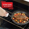 image:imageTFal Ultimate Hard Anodized Nonstick Fry Pan 10 in with Lid Onyx  Titanium nonstick coating ThermoSpot heat indicator Oven safe to 400F Dishwasher safe All stovetops except induction2Piece