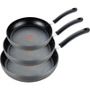image:imageTFal Ultimate Hard Anodized Nonstick Fry Pan 10 in with Lid Onyx  Titanium nonstick coating ThermoSpot heat indicator Oven safe to 400F Dishwasher safe All stovetops except induction3 piece