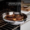 image:imageTfal Pro TriPly Stainless Steel 12 Piece Pots and Pans SetFry Pan