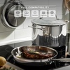 image:imageTfal Pro TriPly Stainless Steel 12 Piece Pots and Pans SetSaucepan