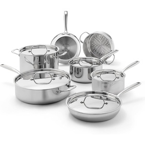 image:imageTfal Pro TriPly Stainless Steel 12 Piece Pots and Pans SetCookware Set