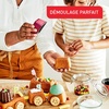 image:imageTefal Creabake Set of 3 Cookie Cutters Creabake 83 cm and 65 cm NonStick Coating Stackable System Creative Recipes Easy Baking Iron ColoursSet of 3 muffins