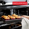 image:imageTefal Creabake Set of 3 Cookie Cutters Creabake 83 cm and 65 cm NonStick Coating Stackable System Creative Recipes Easy Baking Iron ColoursSet of 3 muffins