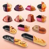 image:imageTefal Creabake Set of 3 Cookie Cutters Creabake 83 cm and 65 cm NonStick Coating Stackable System Creative Recipes Easy Baking Iron ColoursSet x2 Biscuits