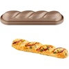 image:imageTefal Creabake Set of 3 Cookie Cutters Creabake 83 cm and 65 cm NonStick Coating Stackable System Creative Recipes Easy Baking Iron Colours3 x Twist Moulds