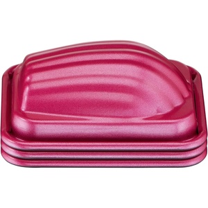 image:imageTefal Creabake Set of 3 Cookie Cutters Creabake 83 cm and 65 cm NonStick Coating Stackable System Creative Recipes Easy Baking Iron ColoursSet of 3 muffins